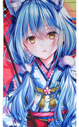 Yukihana Lamy - Trading Card Supplies - Desk Mat - hololive