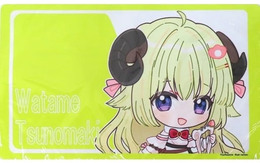 Tsunomaki Watame - Trading Card Supplies - Desk Mat - hololive