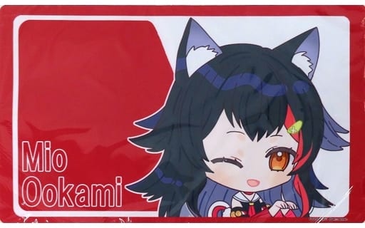 Ookami Mio - Trading Card Supplies - Desk Mat - hololive