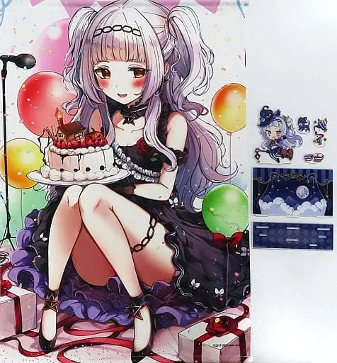 Murasaki Shion - Acrylic Diorama Stand - Acrylic stand - Tapestry - hololive