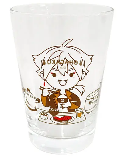 Fushimi Gaku - Tumbler, Glass - Tableware - Nijisanji