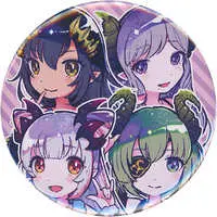 HoneyStrap - Badge - Shimamura Charlotte & Sekishiro Mico & Saionji Mary & Suou Patra
