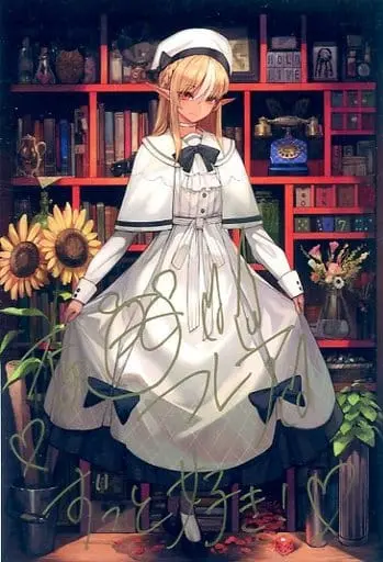 Shiranui Flare - Hand-signed - Postcard - hololive