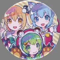 774 inc. - Badge - Souya Ichika & Inaba Haneru & Hinokuma Ran