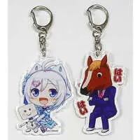 Baacharu & Dennou Shojo Siro - Acrylic Key Chain - Key Chain - .LIVE