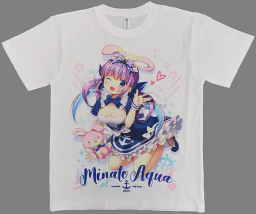 Minato Aqua - Clothes - T-shirts - hololive Size-M