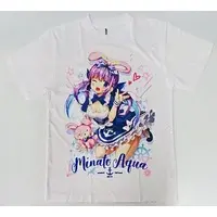 Minato Aqua - Clothes - T-shirts - hololive Size-L