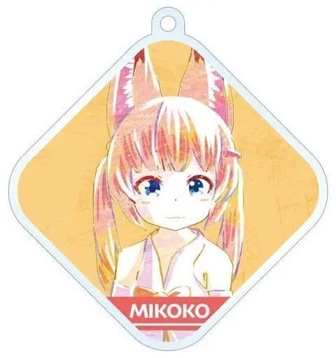 Virtual Noja Loli Kitsunemusume Youtuber Ojisan - Acrylic Key Chain - Key Chain - VTuber