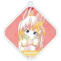 Virtual Noja Loli Kitsunemusume Youtuber Ojisan - Acrylic Key Chain - Key Chain - VTuber