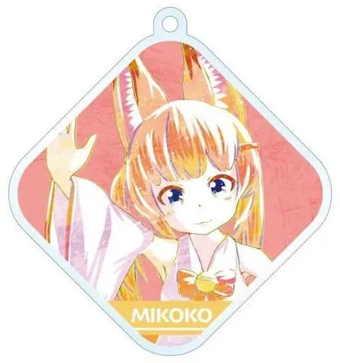 Virtual Noja Loli Kitsunemusume Youtuber Ojisan - Acrylic Key Chain - Key Chain - VTuber