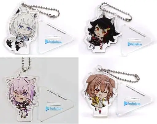 hololive - Key Chain - Inugami Korone & Nekomata Okayu & Ookami Mio & Shirakami Fubuki