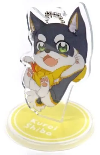 Kuroi Shiba - NIJISANJI Petit - Acrylic stand - Key Chain - Nijisanji