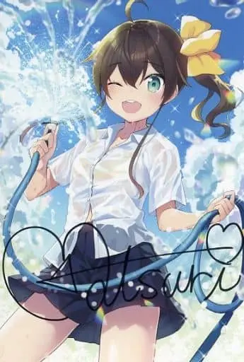 Natsuiro Matsuri - Hand-signed - Character Card - hololive