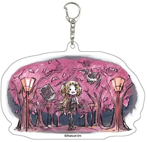 Akatsuki UNI - GraffArt - Acrylic Key Chain - Key Chain - VTuber