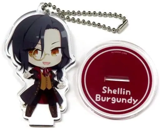 Shellin Burgundy - Acrylic stand - Key Chain - Nijisanji