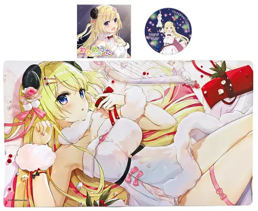 Tsunomaki Watame - Coaster - Desk Mat - hololive