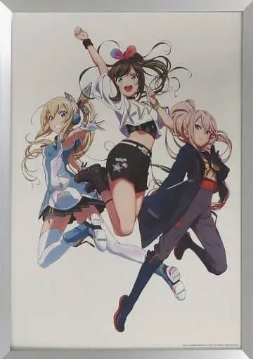 Nijisanji - Original Drawing (Replica Illustration) - Mirai Akari & Higuchi Kaede & Kizuna AI