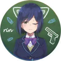 Shizuka Rin - Badge - Nijisanji