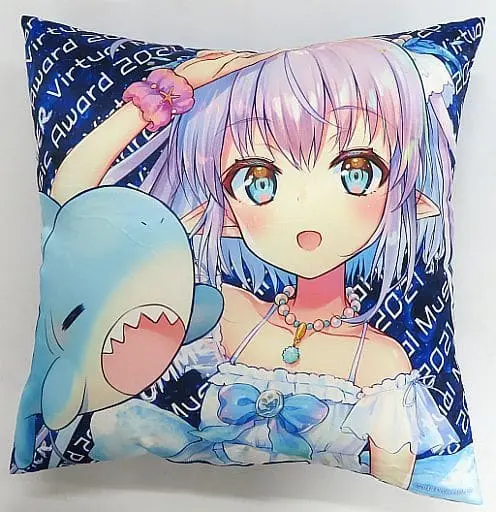 Else with Poki the shark - Cushion - VTuber