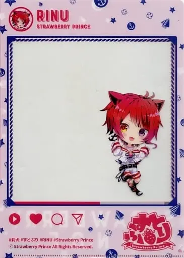 Rinu - Stationery - Plastic Folder - Strawberry Prince