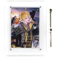 Sonny Brisko - Birthday Merch Complete Set - Acrylic Art Plate - Canvas Board - Badge - Nijisanji