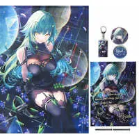 Kitakoji Hisui - Birthday Merch Complete Set - Tapestry - Acrylic Art Plate - Badge - Nijisanji