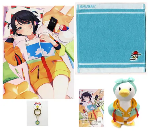 Shigure Ui & Oozora Subaru - Birthday Merch Complete Set - Smartphone Ring Holder - Hand-signed - Postcard - Plush - Canvas Board - hololive