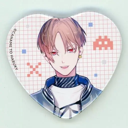 Haruki - Badge - Heart Badge - Kaname to Haruki