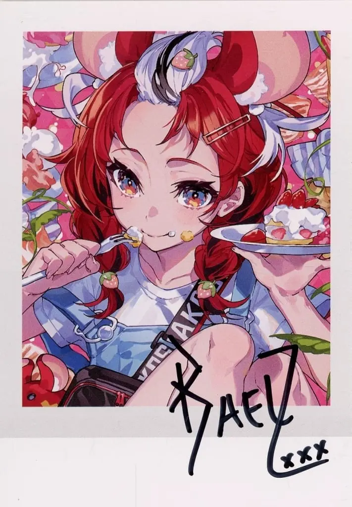 Hakos Baelz - Hand-signed - Character Card - hololive