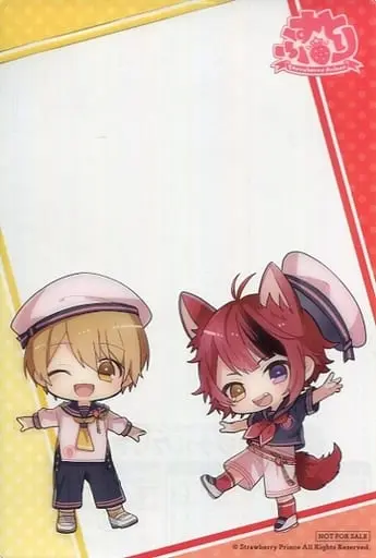 Root & Rinu - Character Card - Strawberry Prince