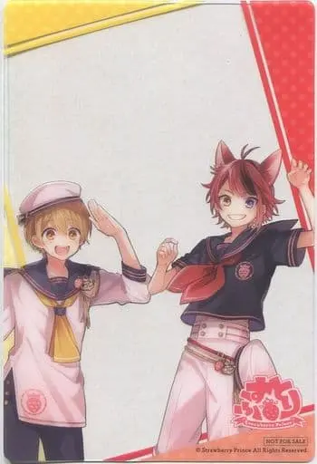 Root & Rinu - Character Card - Strawberry Prince