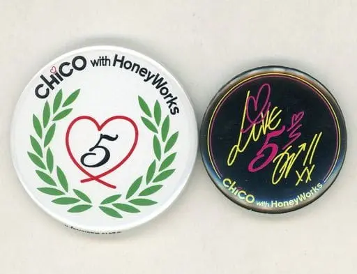 CHiCO with HoneyWorks - Badge - HoneyWorks