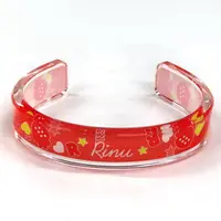 Rinu - Accessory - Acrylic Bangle - Strawberry Prince