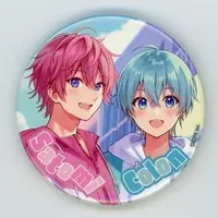 Colon & Satomi - Badge - Strawberry Prince