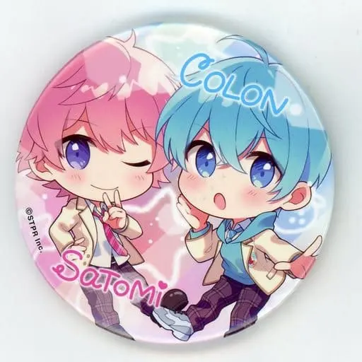Colon & Satomi - Badge - Strawberry Prince