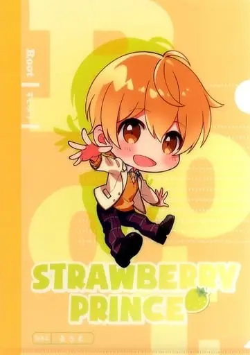 Root - Stationery - Plastic Folder - Strawberry Prince