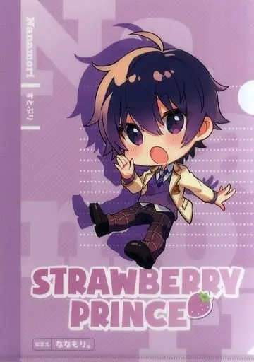 Nanamori - Stationery - Plastic Folder - Strawberry Prince