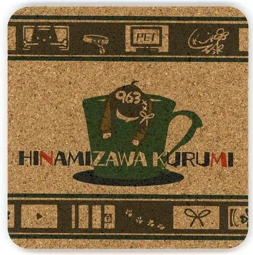 Hinamizawa Kurumi - DMM Scratch! - Coaster - Tableware - VTuber