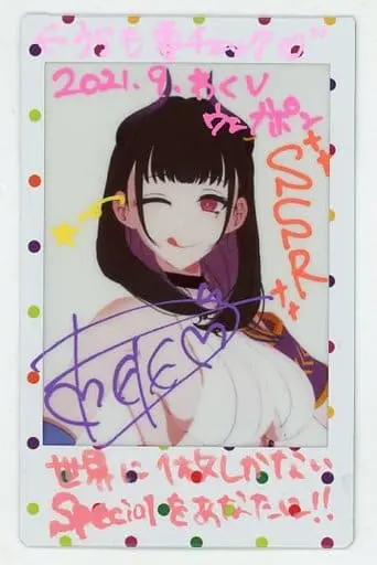 DiscoTei Meteo - Character Card - Hand-signed - VTuber