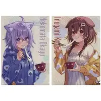 Inugami Korone & Nekomata Okayu - Stationery - Plastic Folder - hololive