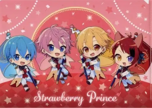 Strawberry Prince - Stationery - Plastic Folder - Colon & Root & Satomi & Rinu