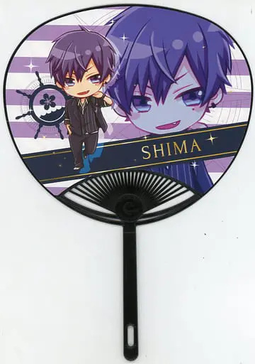 Shima - Paper fan - UraShimaSakataSen (USSS)