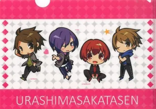 UraShimaSakataSen (USSS) - Stationery - Plastic Folder - Shima & Senra & Aho no Sakata & Uratanuki