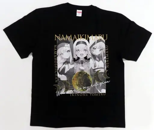 VTuber - Clothes - T-shirts - Namahoshichan & Ikinone Tomeru & Nenemaru