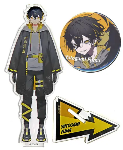 Yatogami Fuma - Badge - Acrylic stand - UPROAR!!