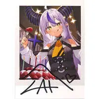 La+ Darknesss - Hand-signed - Character Card - hololive