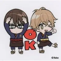 Akiyama Rentarou & Makita Himaru - DMM Scratch! - Stickers - HIMASHOKUDO