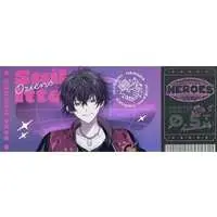 Saiki Ittetsu - Hologram Ticket - Character Card - Nijisanji