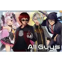 All Guys - Badge - GatchmanV & Tenkai Tsukasa & Tomari Mari & Utai Makea