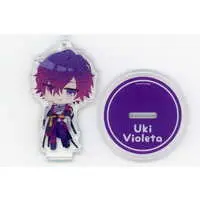 Uki Violeta - Acrylic stand - Key Chain - Nijisanji